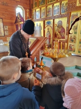 Воспитанники Солгонского детского сада узнали, какой праздник верующие отметят в ближайшее воскресенье 4